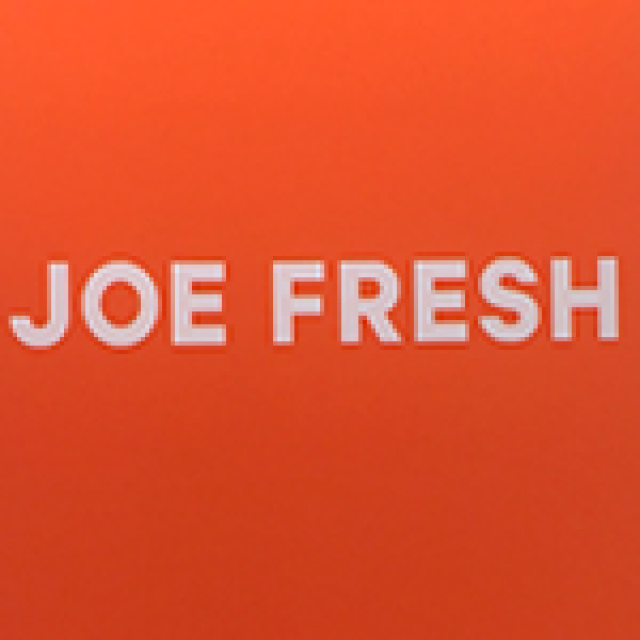 Retail signage - Joe Fresh